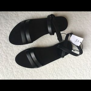 Urban Outfitters black sandals